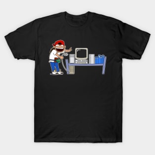 Kintaro Unplug Server With Table T-Shirt